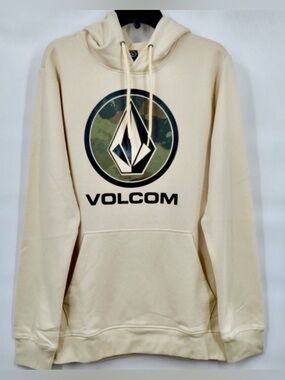 Volcom Hoodie Pullover
Camo Beige Black Green Camouflage Mens Medium NWT Soft
